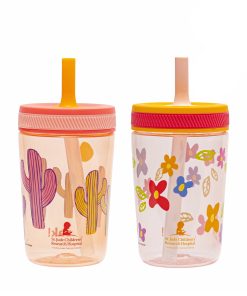 Kelso Tumbler, 15 oz. (2 Pack) (St. Jude - Floral Cactus)